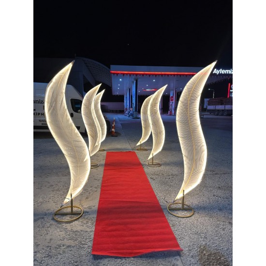 Işıklı Tekli Rüya Fon – Gelin Yolu & Organizasyon Malzemeleri